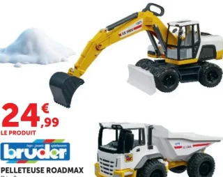 Pelleteuse Roadmax Bruder