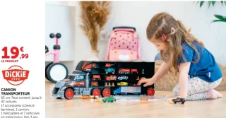 Dickie Toys Camion Transporteur