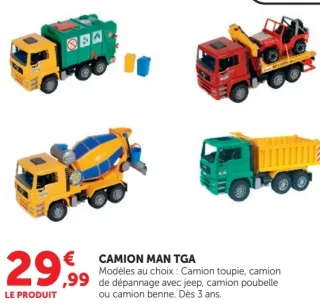 Bruder Camion MAN TGA