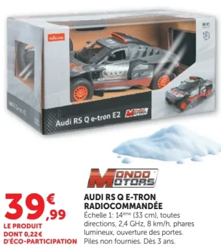 AUDI RS Q E-TRON RADIOCOMMANDÉE MONDO MOTORS