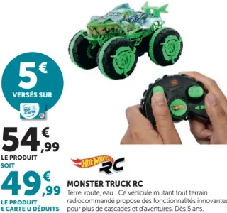 Monster Truck RC Hot Wheels