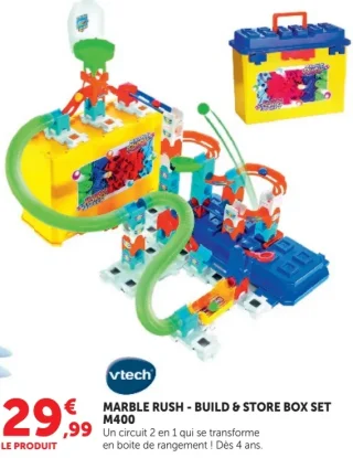 MARBLE RUSH - BUILD & STORE BOX SET M400