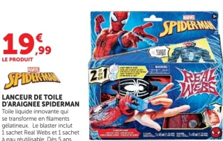 Lanceur de toile d'araignée Spiderman Marvel