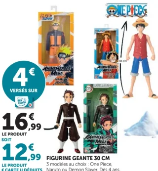 Figurine Géante 30 cm Anime Heroes