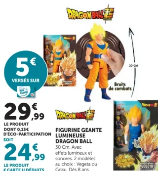Figurine Géante Lumineuse Dragon Ball