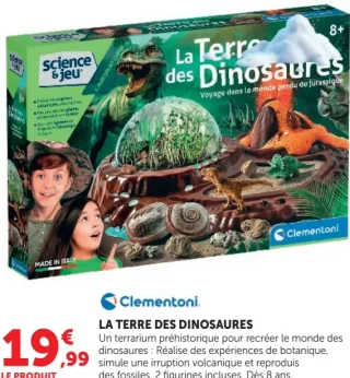 Jeu La Terre des Dinosaures Clementoni