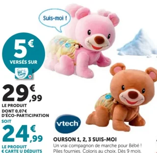 Ourson 1, 2, 3 Suis-Moi Vtech