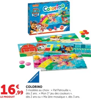 Jeu éducatif Colorino Ravensburger