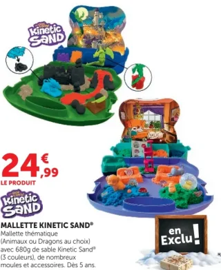Mallette Kinetic Sand