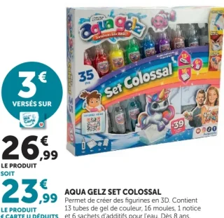 Set colossal Aqua Gelz