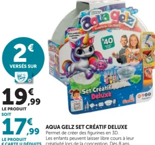 Set créatif deluxe Aqua Gelz