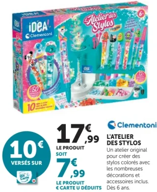 Atelier des Stylos Clementoni