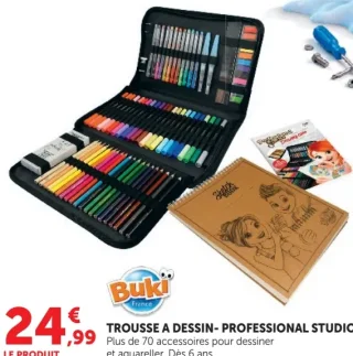 Trousse à dessin - Professional Studio Buki France