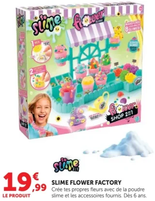 Slime Flower Factory Slime DIY