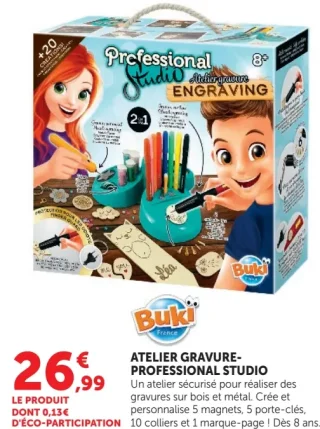 Atelier gravure Professional Studio Buki