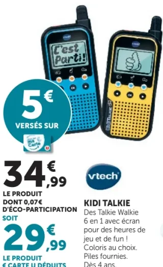 Talkies-walkies Kidi Talkie Vtech