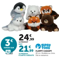 Peluche Floppy Choopy Gipsy Toys