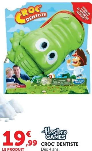Jeu Croc' Dentiste Hasbro Games