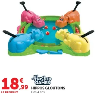 Jeu Hippos Gloutons Hasbro Games