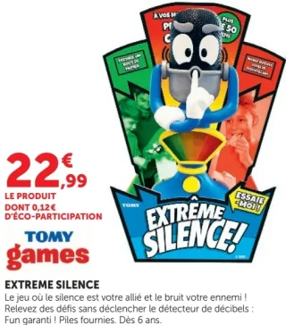 Jeu d'action Extrême Silence TOMY Games