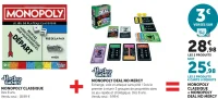 Jeu de société Monopoly Classique + Monopoly Deal No Mercy Hasbro Games