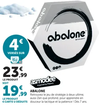 Jeu Abalone Asmodee