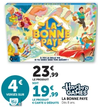 Jeu La Bonne Paye Hasbro Games