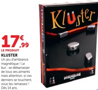 Jeu d'ambiance magnétique Kluster
