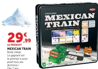 Jeu de dominos Mexican Train
