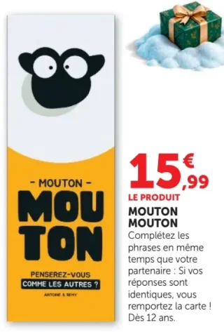 Jeu de société Mouton Mouton