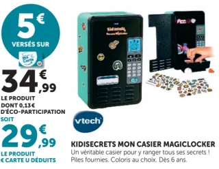 Kidiscrets Mon casier Magiclocker Vtech