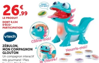 ZÉBULON, MON COMPAGNON GLOUTON Vtech