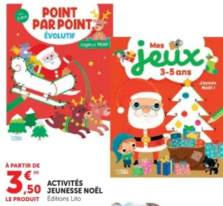 Activités jeunesse Noël Éditions Lito