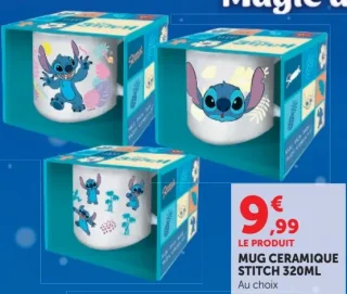 Mug céramique Stitch Disney 320ml