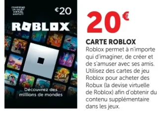 Carte Roblox