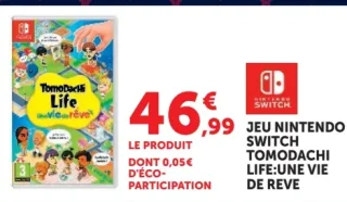 Jeu Nintendo Switch Tomodachi Life:Une vie de rêve