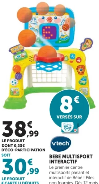 Vtech Bébé Multisport Interactif