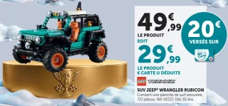 SUV Jeep Wrangler Rubicon Lego Technic