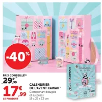 CALENDRIER DE L'AVENT KAWAII*