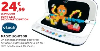 Jeu de créativité Magic Lights 3D Vtech