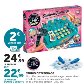 STUDIO DE TATOUAGE Crazy Chic Clementoni