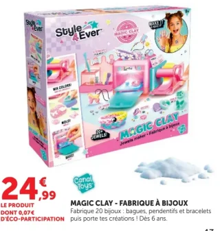 Magic Clay - Fabrique à bijoux Style 4 Ever Canal Toys