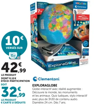 EXPLORAGLOBE Clementoni