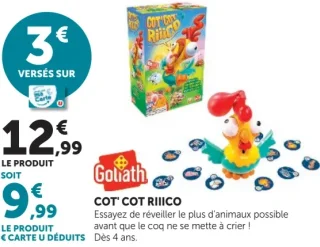 Jeu Cot' Cot Riiico Goliath