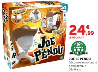 Jeu de société Joe le Pendu Giochi Preziosi