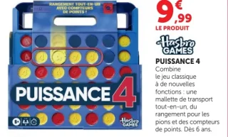 Jeu de société Puissance 4 Hasbro Games