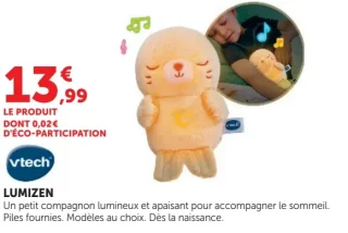 Peluche veilleuse Lumizen Vtech