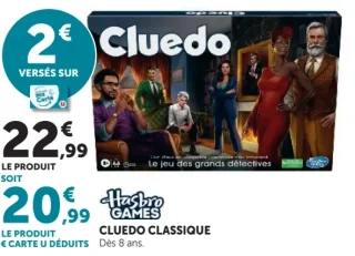 Jeu de société Cluedo Classique Hasbro Games