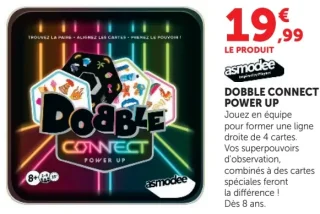 Jeu de société DOBBLE CONNECT POWER UP Asmodee