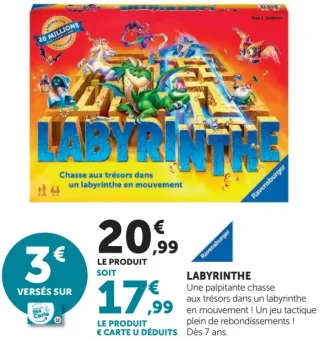 Jeu de société Labyrinthe Ravensburger